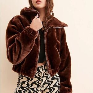 Blank NYC Self Care Faux Fur size medium